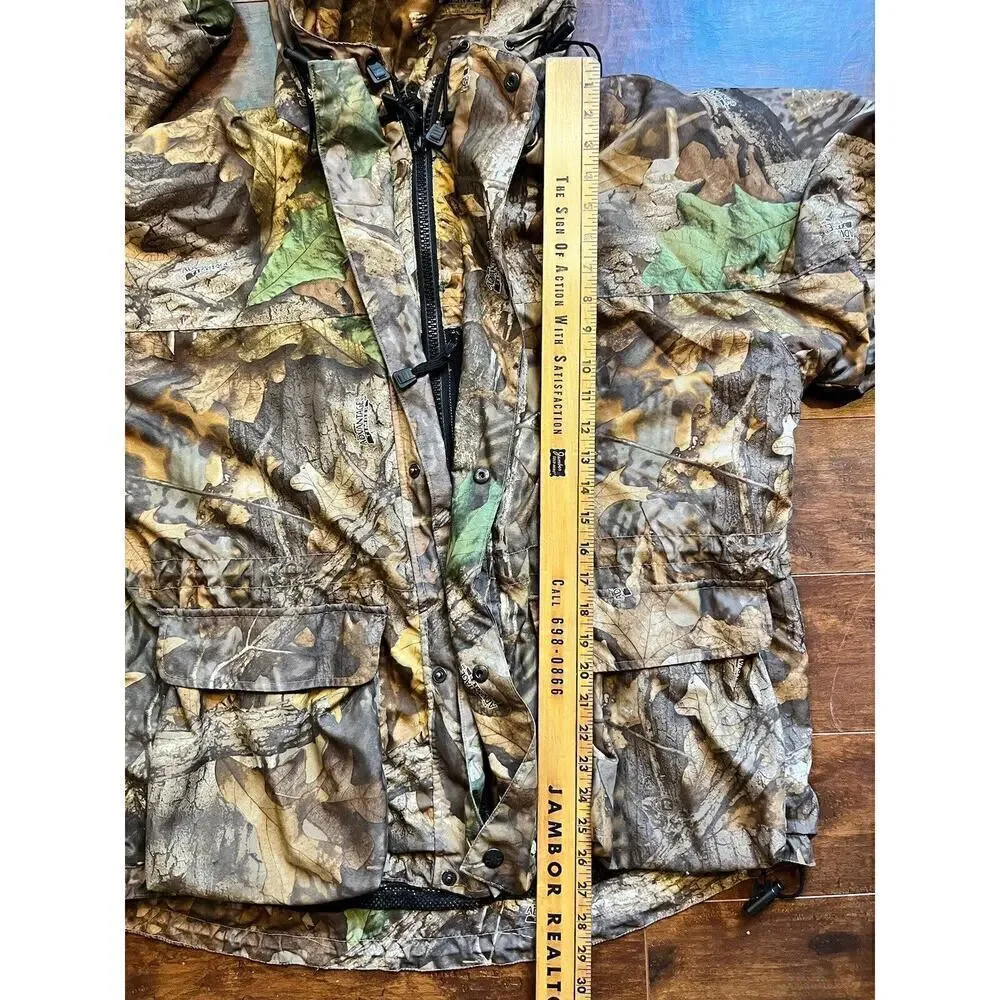 Mad Dog Silent Shawdow Dry Gear Full Zip Hunting Jacket Mens Size M